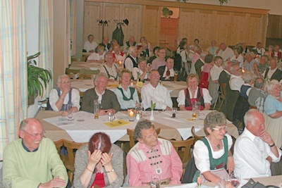 Blick in den Saal