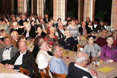 Blick in den Saal