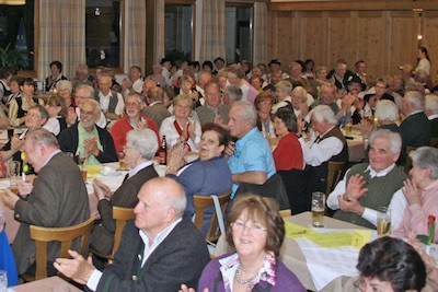 Blick in den Saal